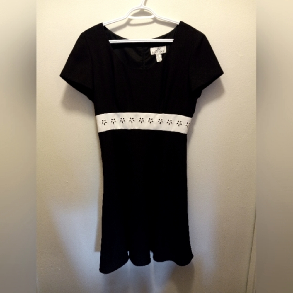 Lori Ann Montreal Black and White Dress